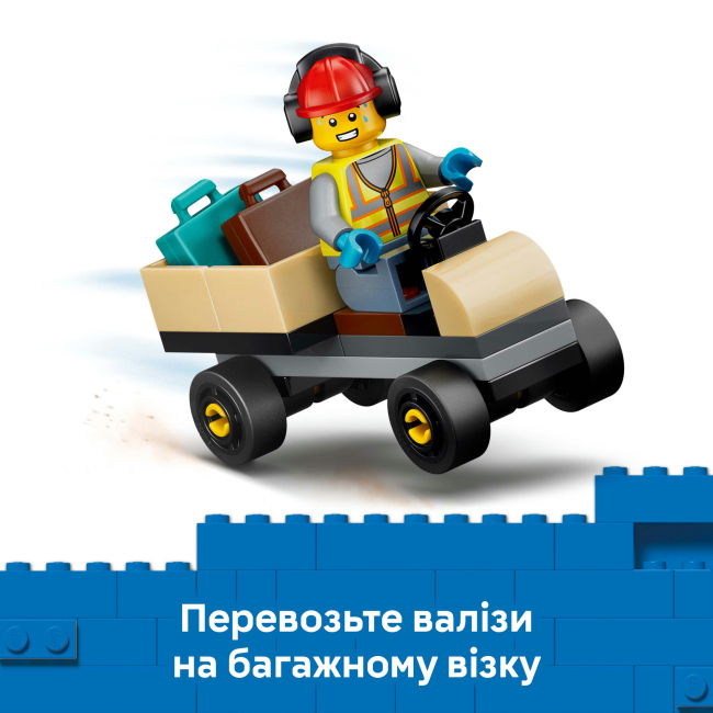 Конструктори LEGO - Конструктор LEGO City Пасажирський літак (60492)#8