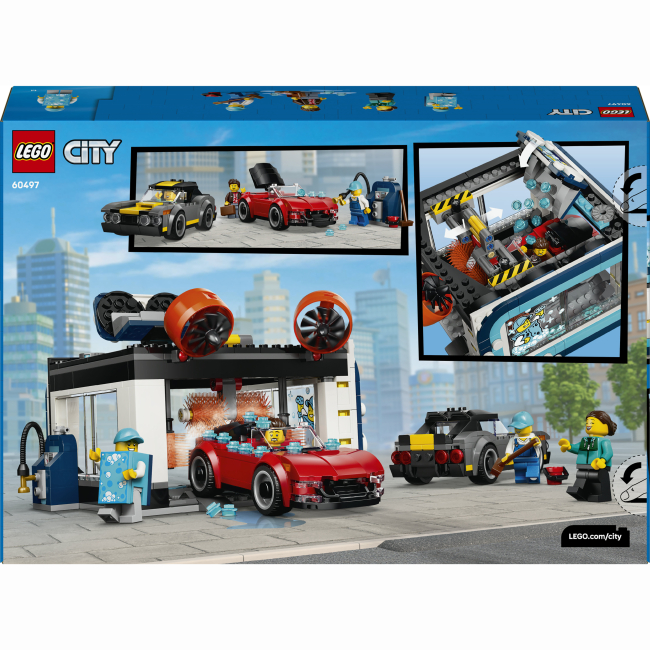 Конструкторы LEGO - Конструктор LEGO City Тоннельная автомойка (60497)#3