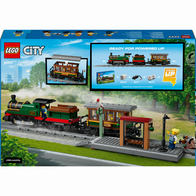 Конструкторы LEGO - Конструктор LEGO City Старинный паровоз (60511)#3