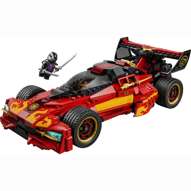 Конструктори LEGO - Конструктор LEGO NINJAGO Переслідувач ніндзя X-1 — 15-та річниця (71867)#2