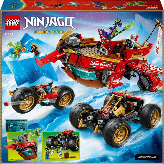 Конструкторы LEGO - Конструктор LEGO NINJAGO Райская земля (71869)#3