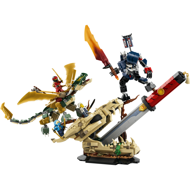 Конструкторы LEGO - Конструктор LEGO NINJAGO Битва у черепа Дракона с мечом (71871)#2