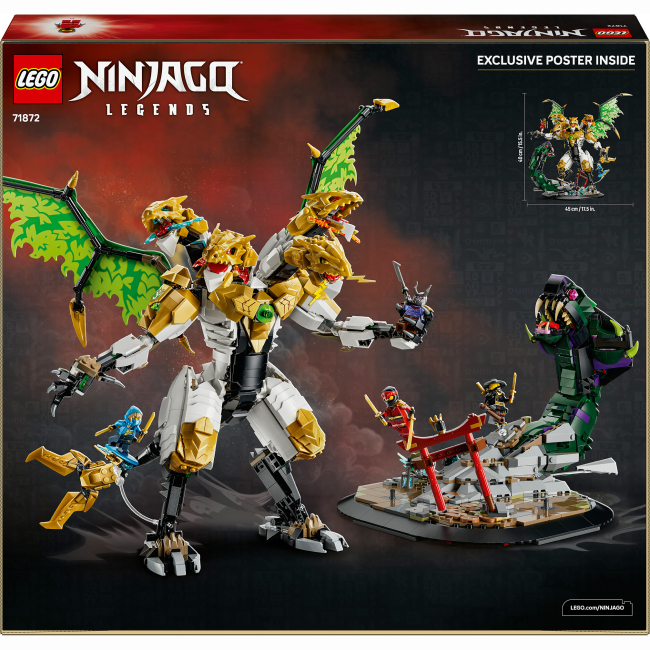 Конструктори LEGO - Конструктор LEGO NINJAGO Битва Ультрадракона (71872)#3