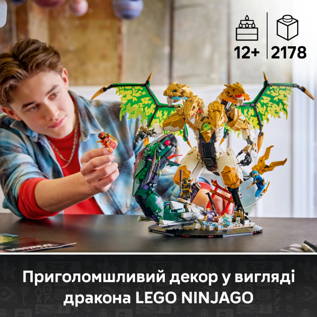 Конструктори LEGO - Конструктор LEGO NINJAGO Битва Ультрадракона (71872)#4