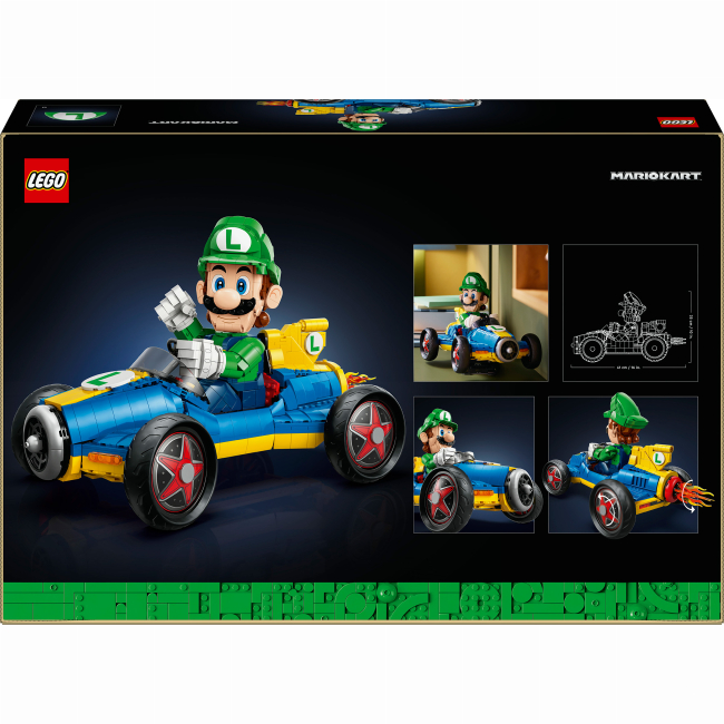 Конструкторы LEGO - Конструктор LEGO Mario Kart – Луиджи и Мах 8 (72050)#3