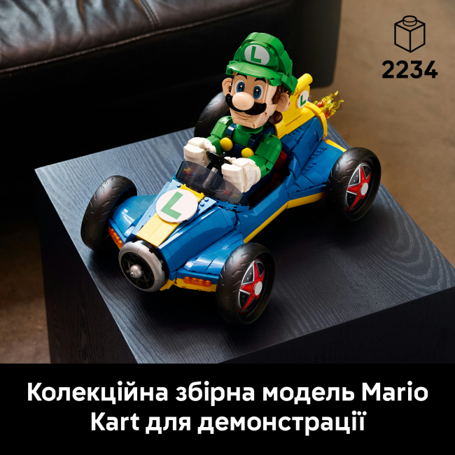 Конструкторы LEGO - Конструктор LEGO Mario Kart – Луиджи и Мах 8 (72050)#4