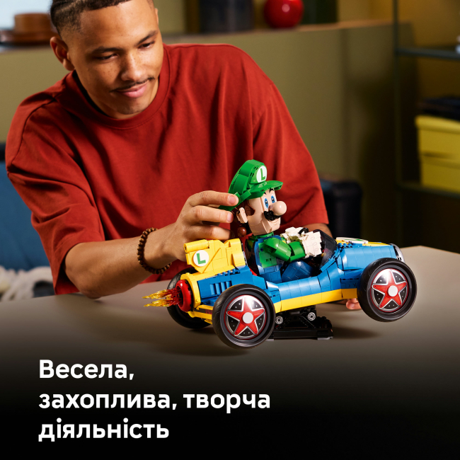 Конструкторы LEGO - Конструктор LEGO Mario Kart – Луиджи и Мах 8 (72050)#5