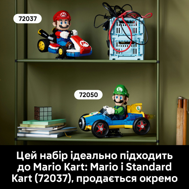 Конструкторы LEGO - Конструктор LEGO Mario Kart – Луиджи и Мах 8 (72050)#9