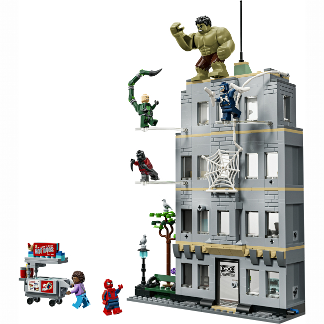 Конструкторы LEGO - Конструктор LEGO Marvel Эпическая схватка Человека-паука против Халка (76350)#2