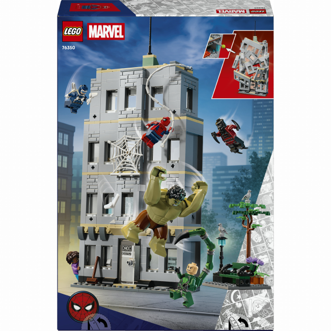 Конструкторы LEGO - Конструктор LEGO Marvel Эпическая схватка Человека-паука против Халка (76350)#3