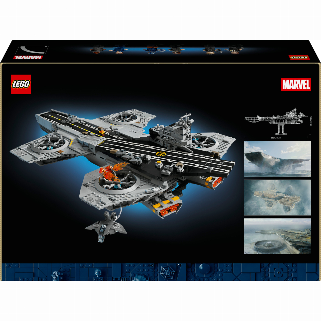 Конструкторы LEGO - Конструктор LEGO Marvel Геликериер Щ.И.Т. (76354)#3