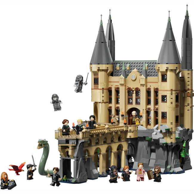 Конструкторы LEGO - Конструктор Lego Harry Potter Замок Хогвартс: Восточное крыло (76473)#2