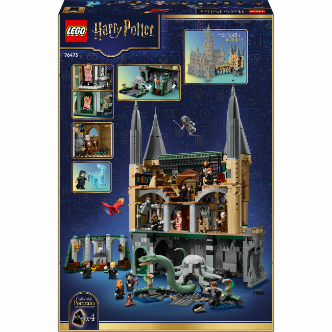 Конструкторы LEGO - Конструктор Lego Harry Potter Замок Хогвартс: Восточное крыло (76473)#3