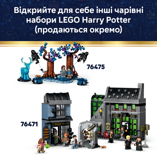 Конструкторы LEGO - Конструктор Lego Harry Potter Замок Хогвартс: Восточное крыло (76473)#9