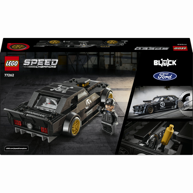 Конструктори LEGO - Конструктор LEGO Speed Champions Ford Mustang Hoonicorn V1 ''65 Ken Block (77262)#3