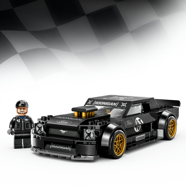 Конструктори LEGO - Конструктор LEGO Speed Champions Ford Mustang Hoonicorn V1 ''65 Ken Block (77262)#4