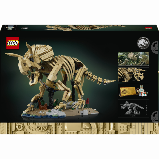 Конструкторы LEGO - Конструктор LEGO Jurassic Park Окаменелости динозавров: Трицератопс (77985)#3
