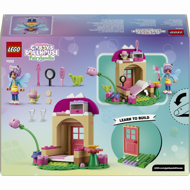 Конструктор LEGO Gabby's Dollhouse Садовий будиночок Котофеї (11212)#3