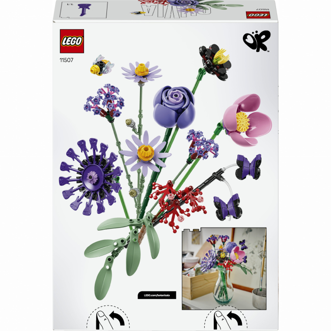 Конструктор LEGO Botanicals Букет цветов Оливии Родриго (11507)#3
