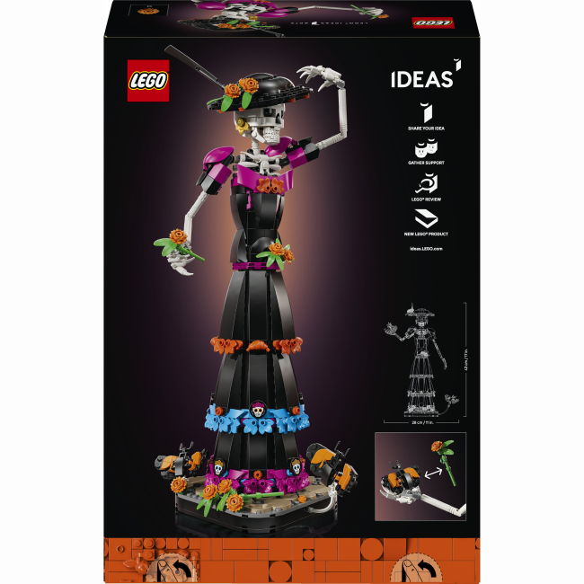 Конструктор LEGO Ideas Ла Катрина (21372)#3