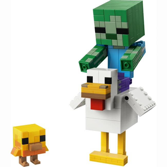Конструктор Lego Minecraft Курячий Жокей (21582)#2