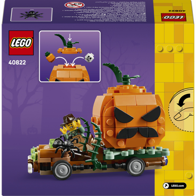 Конструктор LEGO Seasons and Occasions Пікап Джека-Ліхтаря (40822)#3