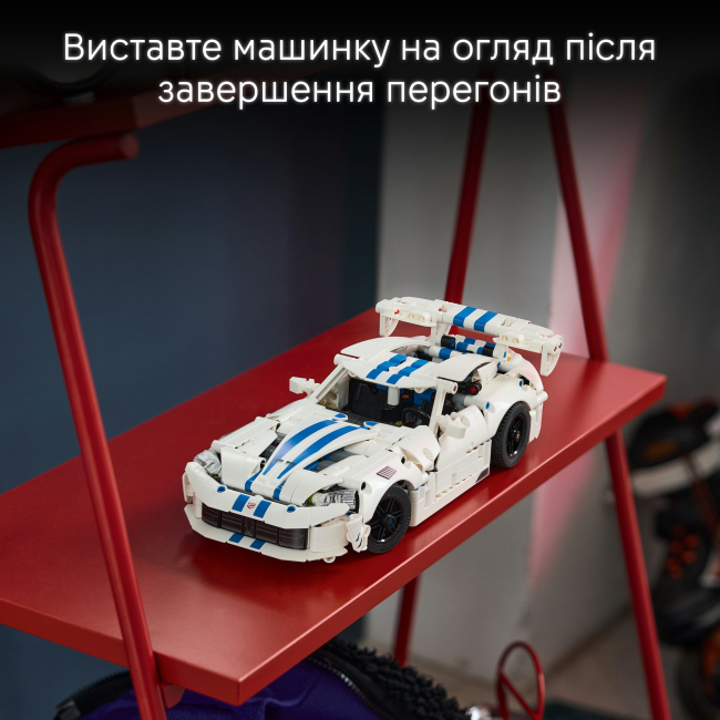 Конструкторы LEGO - Конструктор Lego Technic Спортивный автомобиль Dodge Viper GTS-R (42234)#6