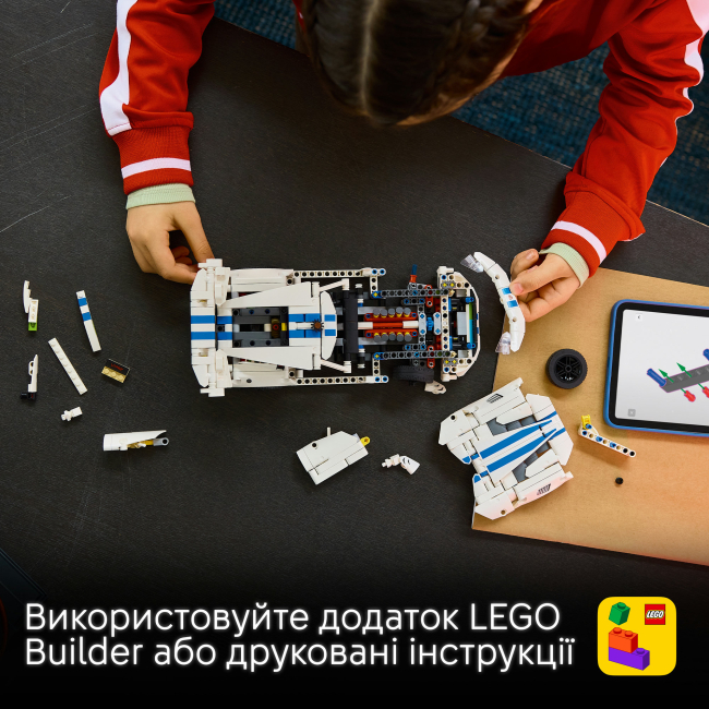 Конструкторы LEGO - Конструктор Lego Technic Спортивный автомобиль Dodge Viper GTS-R (42234)#8