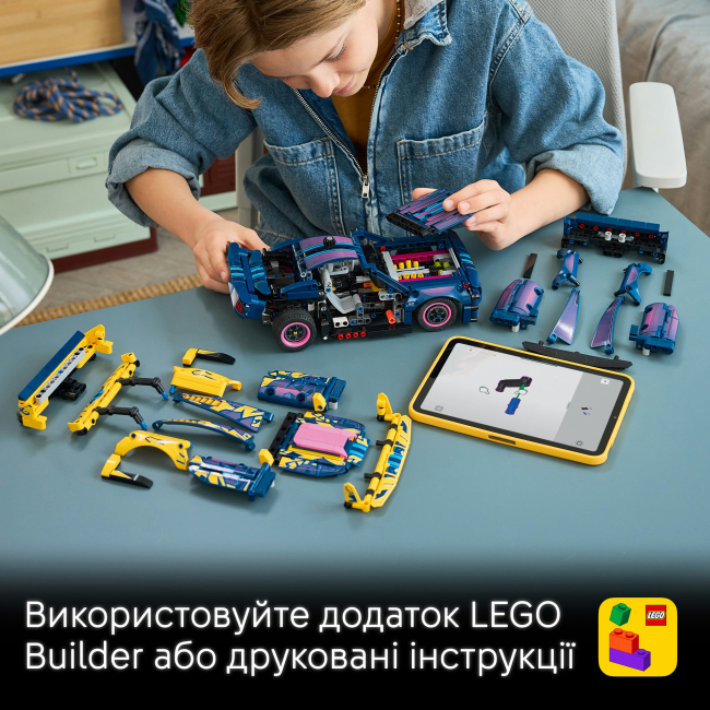 Конструкторы LEGO - Конструктор Lego Technic Тюнинг-гараж с автомобилем Ford Mustang GT (42236)#8