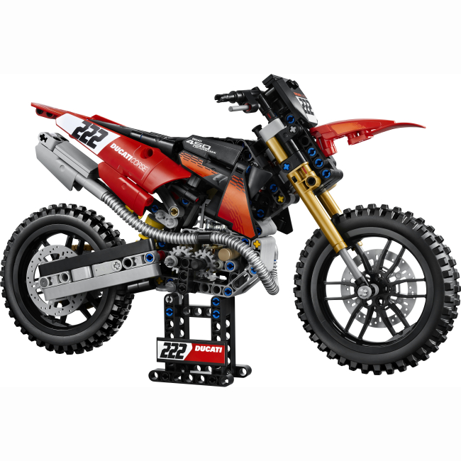 Конструкторы LEGO - Конструктор Lego Technic Мотоцикл Ducati Desmo450 MX Factory (42238)#2