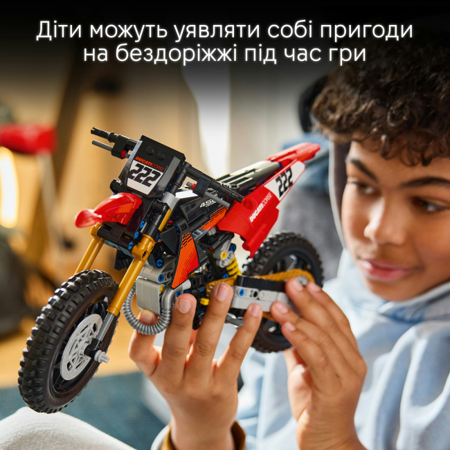 Конструкторы LEGO - Конструктор Lego Technic Мотоцикл Ducati Desmo450 MX Factory (42238)#6