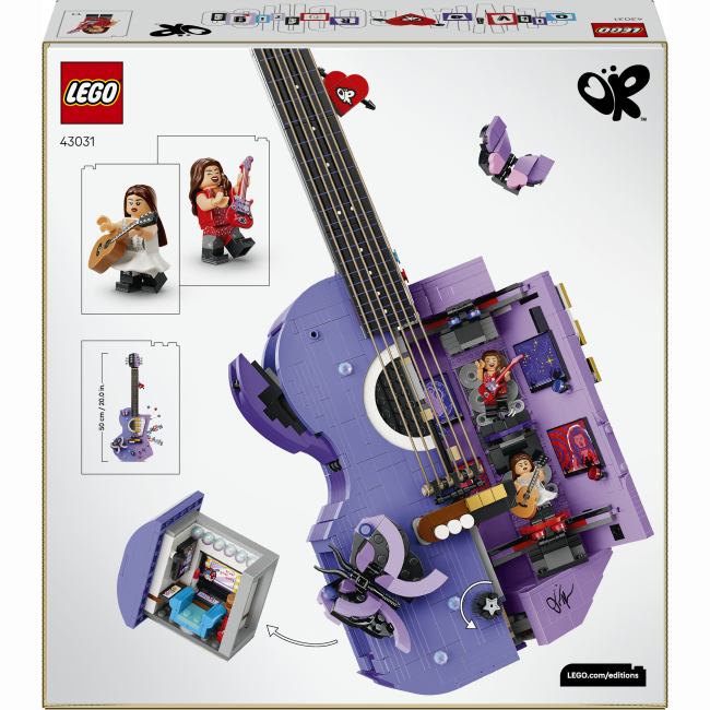 Конструктор LEGO Editions Двойная гитара Оливии Родриго (43031)#3