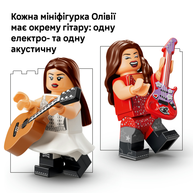 Конструктор LEGO Editions Двойная гитара Оливии Родриго (43031)#8