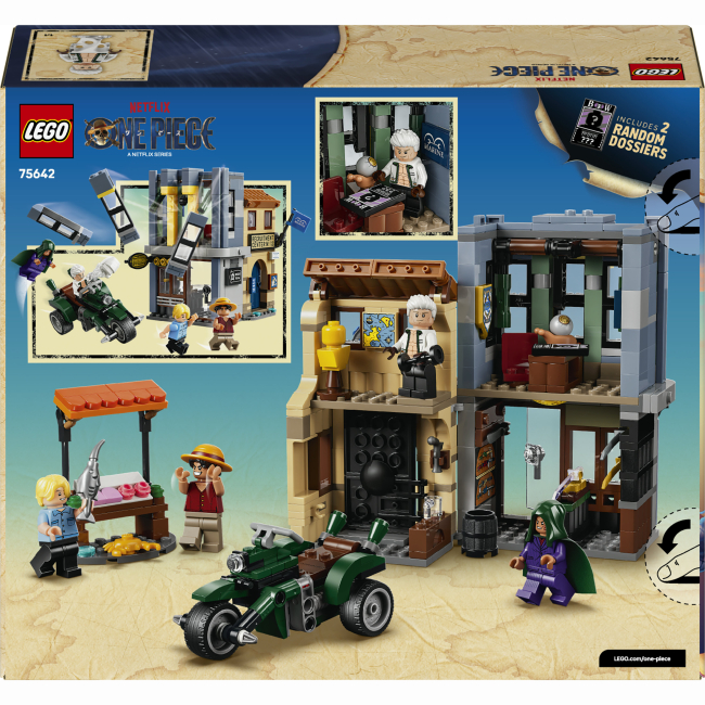 Конструктор LEGO One Piece Сутичка з капітаном Смокером (75642)#3