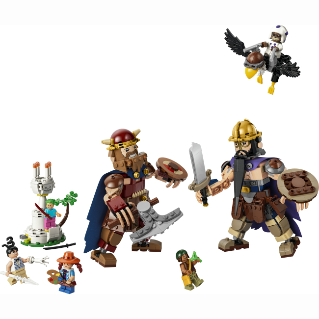 Конструктор LEGO One Piece Доррі проти Броґі: гіганти «Малого Саду» (75644)#2