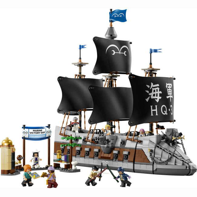 Конструктор LEGO One Piece Морський бойовий корабель Ґарпа (75646)#2