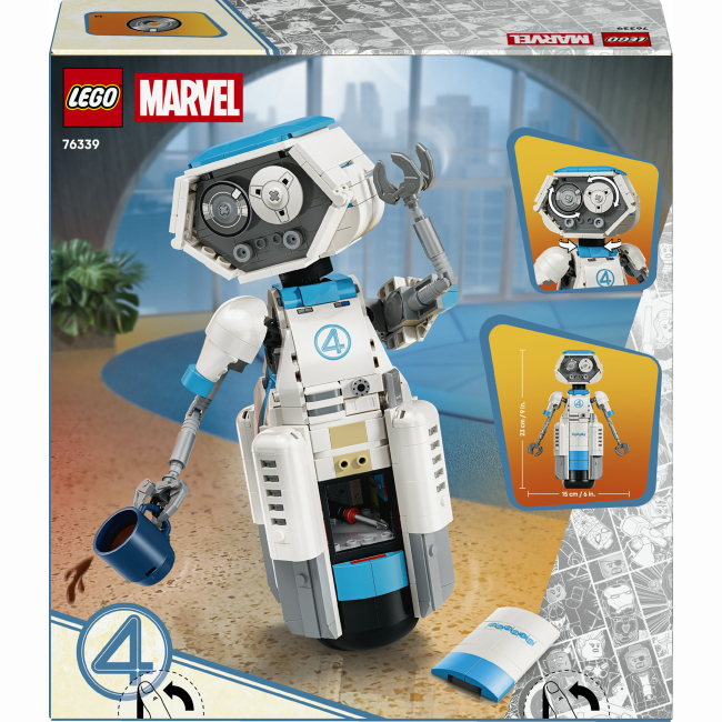 Конструктор LEGO Marvel Super Heroes Фантастична четвірка H.E.R.B.I.E. (76339)#3
