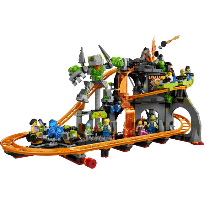 Конструктори LEGO - Конструктор LEGO City Парк атракціонів Lava Land (60501)#2