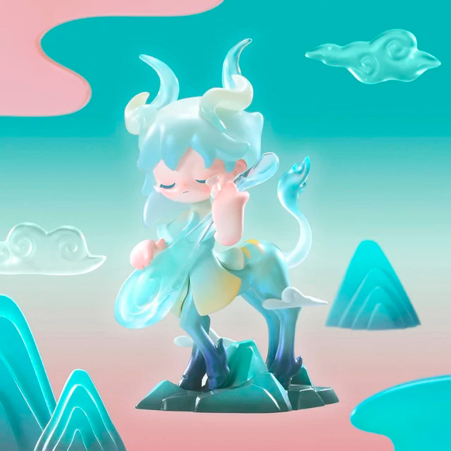 Фігурки персонажів - Фігурка-сюрприз Pop Mart Azura ​Ethereal Realm Mythical Beasts (AERM-01)#6