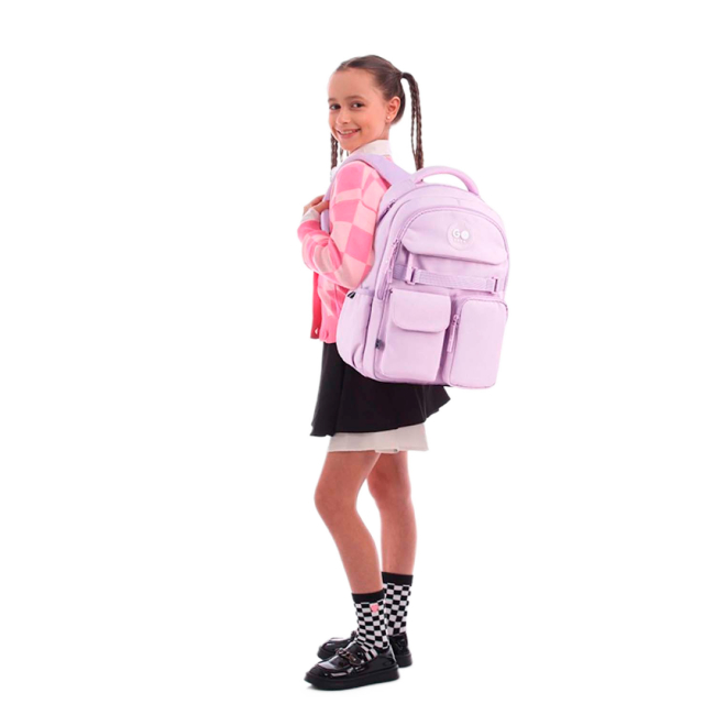 Рюкзаки и сумки - Рюкзак GoPack Education сиреневый (GO26-183M-1)#7