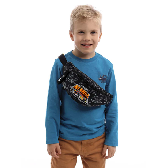 Рюкзаки та сумки - Сумка-бананка Kite Kids Hot Wheels (HW26-2577)#4
