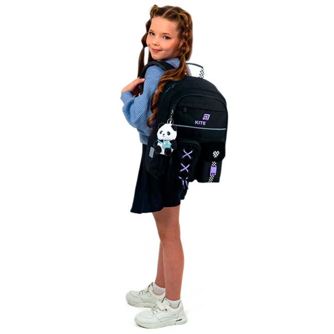 Рюкзаки и сумки - Рюкзак Kite Education Panda love (K26-584M-2)#6