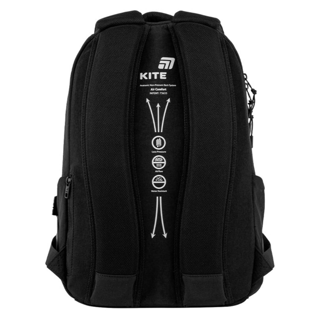 Рюкзаки и сумки - Рюкзак Kite Education teens Black and charm (K26-2578M-1)#4
