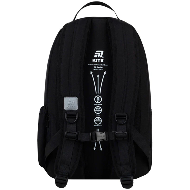 Рюкзаки и сумки - Рюкзак Kite Education teens black (K26-949L-3)#3