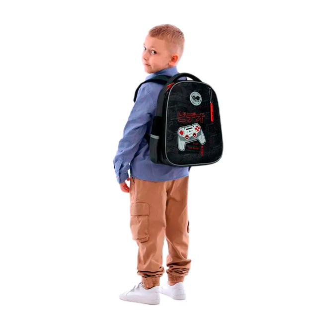 Рюкзаки та сумки - Рюкзак шкільний напівкаркасний GoPack Education Play (GO26-165S-6)#6