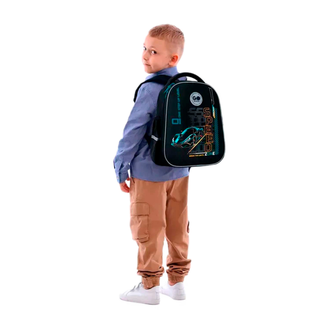Рюкзаки и сумки - Рюкзак школьный полукаркасный GoPack Education Speed ​​Zone (GO26-165S-5)#6