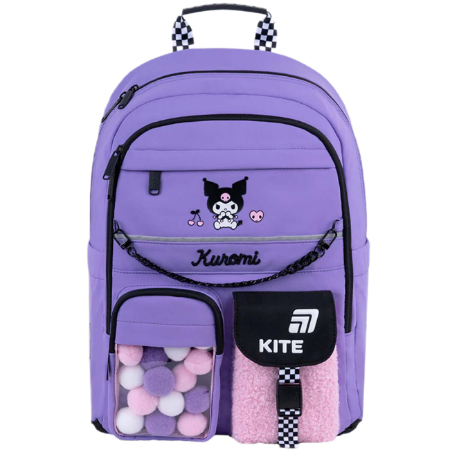 Рюкзаки и сумки - Школьный набор Kite Education Kuromi (SET_HK26-584M)#2