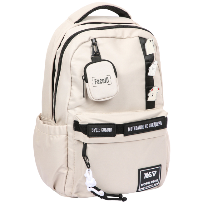 Рюкзаки и сумки - ​Рюкзак Yes T-51L Emotions Ivory (550734)#2