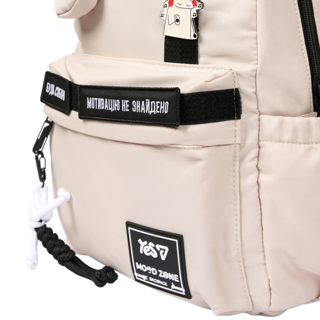 Рюкзаки и сумки - ​Рюкзак Yes T-51L Emotions Ivory (550734)#6