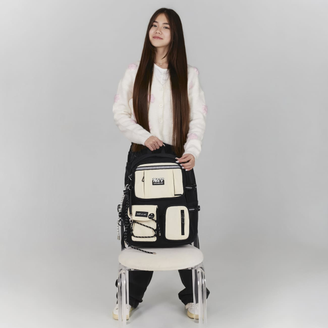 Рюкзаки та сумки - ​Рюкзак Yes T-107L Vanilla (550347)#9